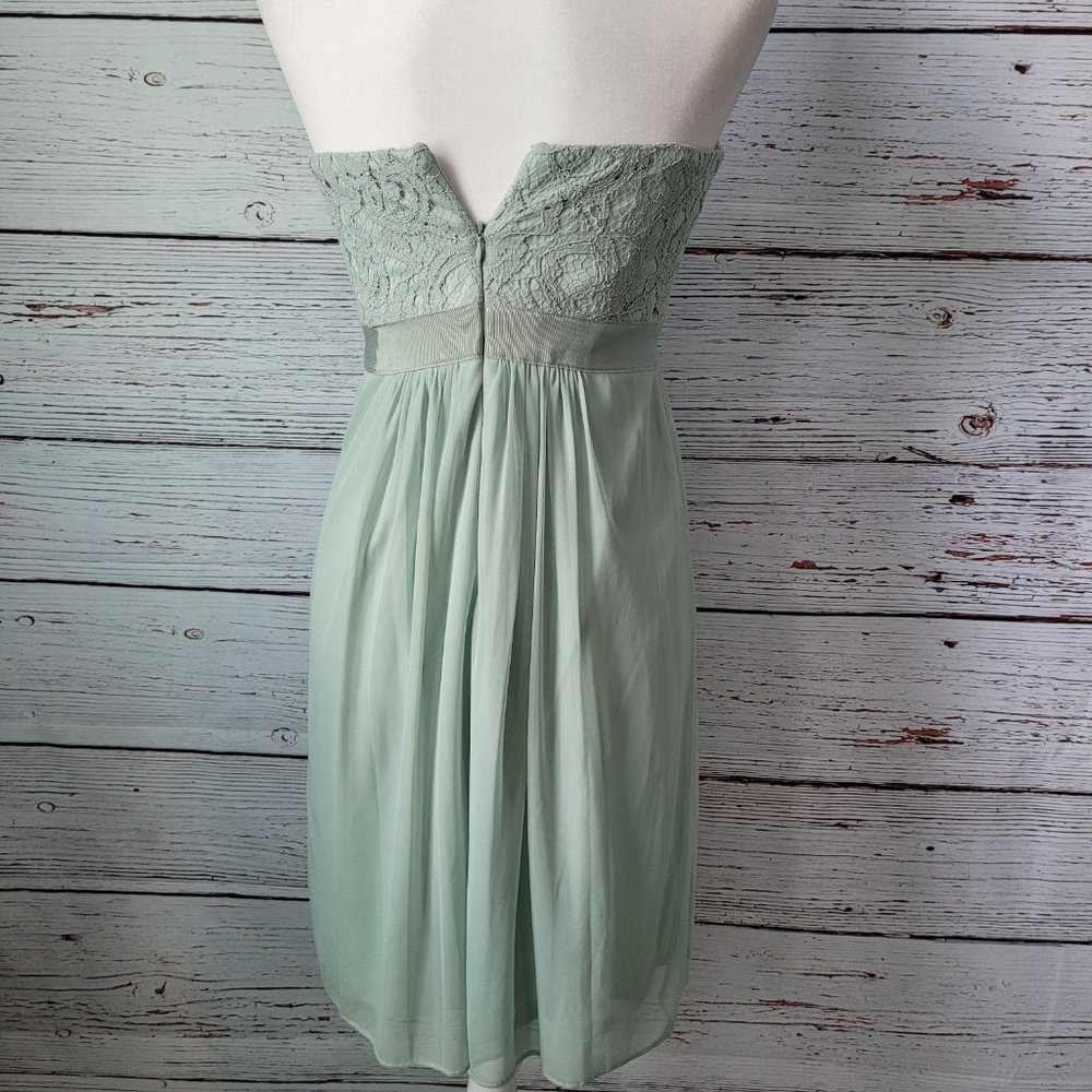Adrianna Papell Light Green Dress - Picture 5 of 15